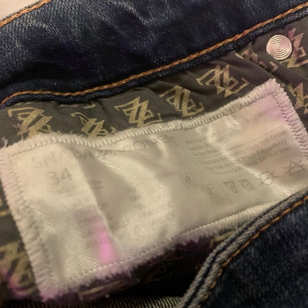 Shabaz Z Brothers Superstack Mens Jeans Size 34 - Thumbnail 5