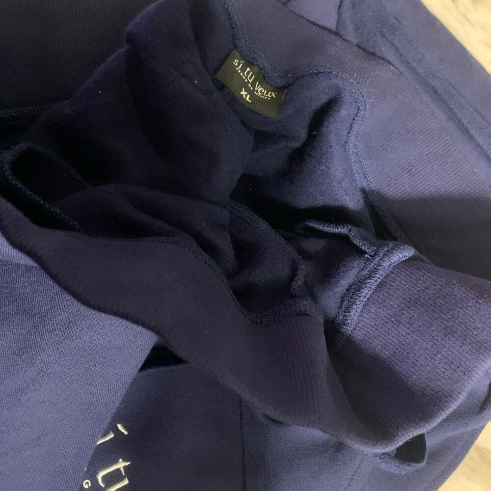 Doctrine Superstack Mens Navy Sweatpants - Thumbnail 5