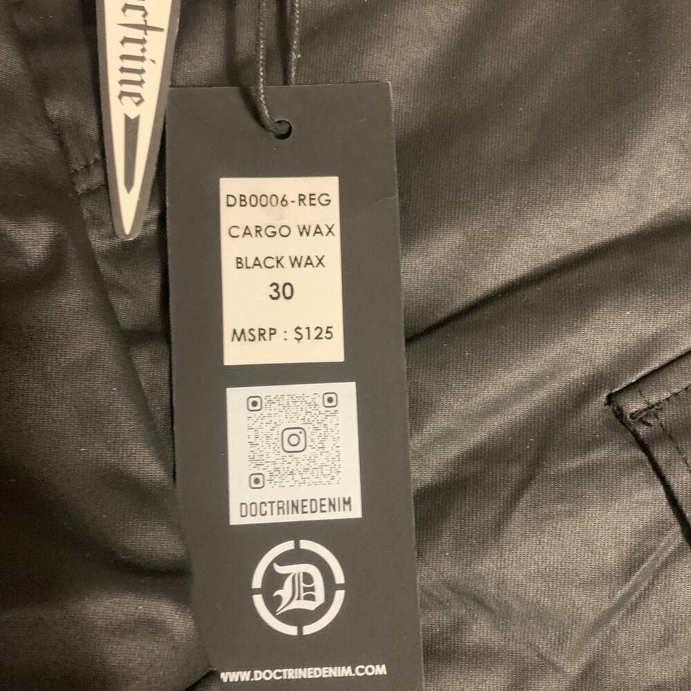 Doctrine Black Skinny Superstack Size 30 - Thumbnail 6