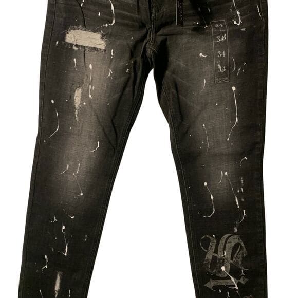 Veux Mens jeans size 34 black wash - Thumbnail 9