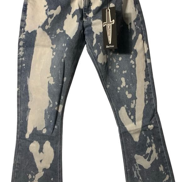 Doctrine Flared Mens Jeans Size 40 - Thumbnail 6