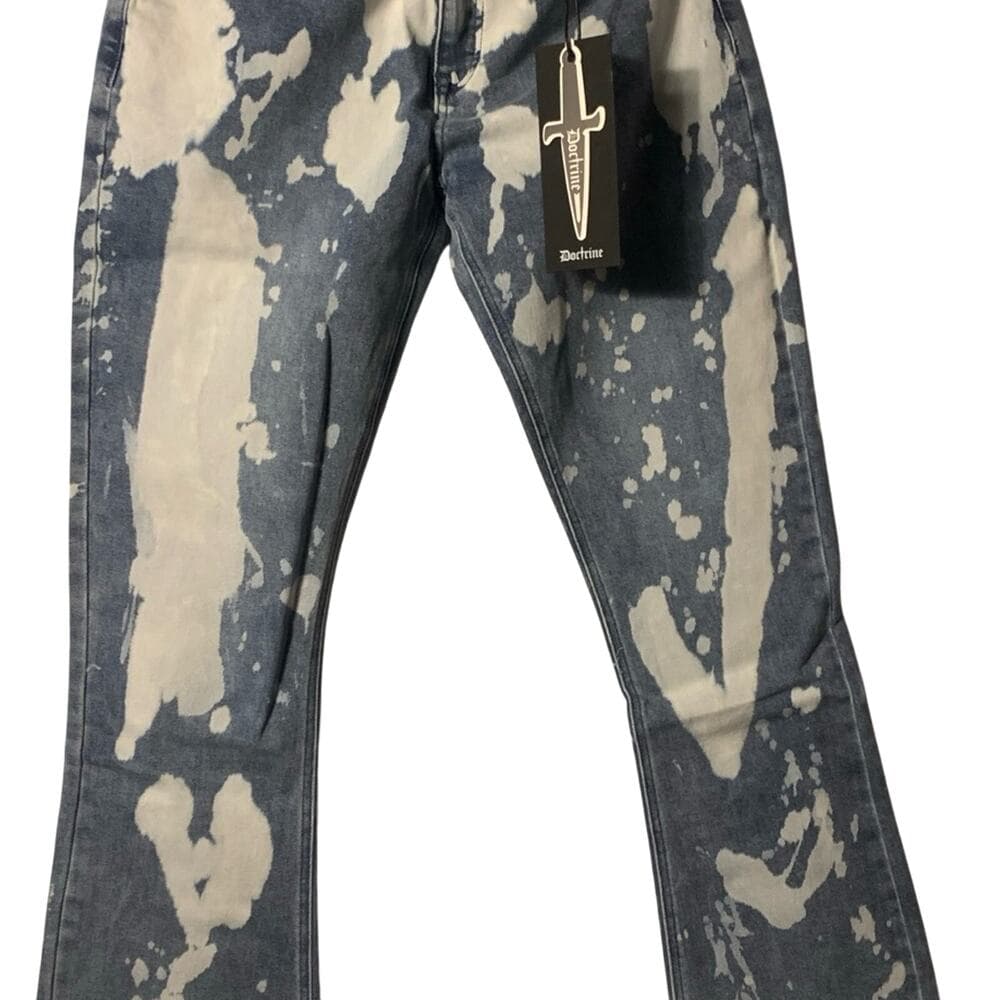 Doctrine Flared Mens Jeans Size 38 - Thumbnail 5
