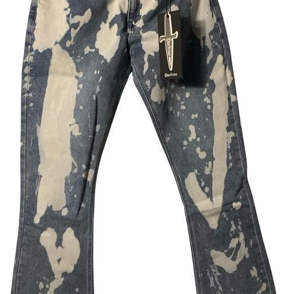 Doctrine Flared Mens Jeans Size 38 - Thumbnail 6