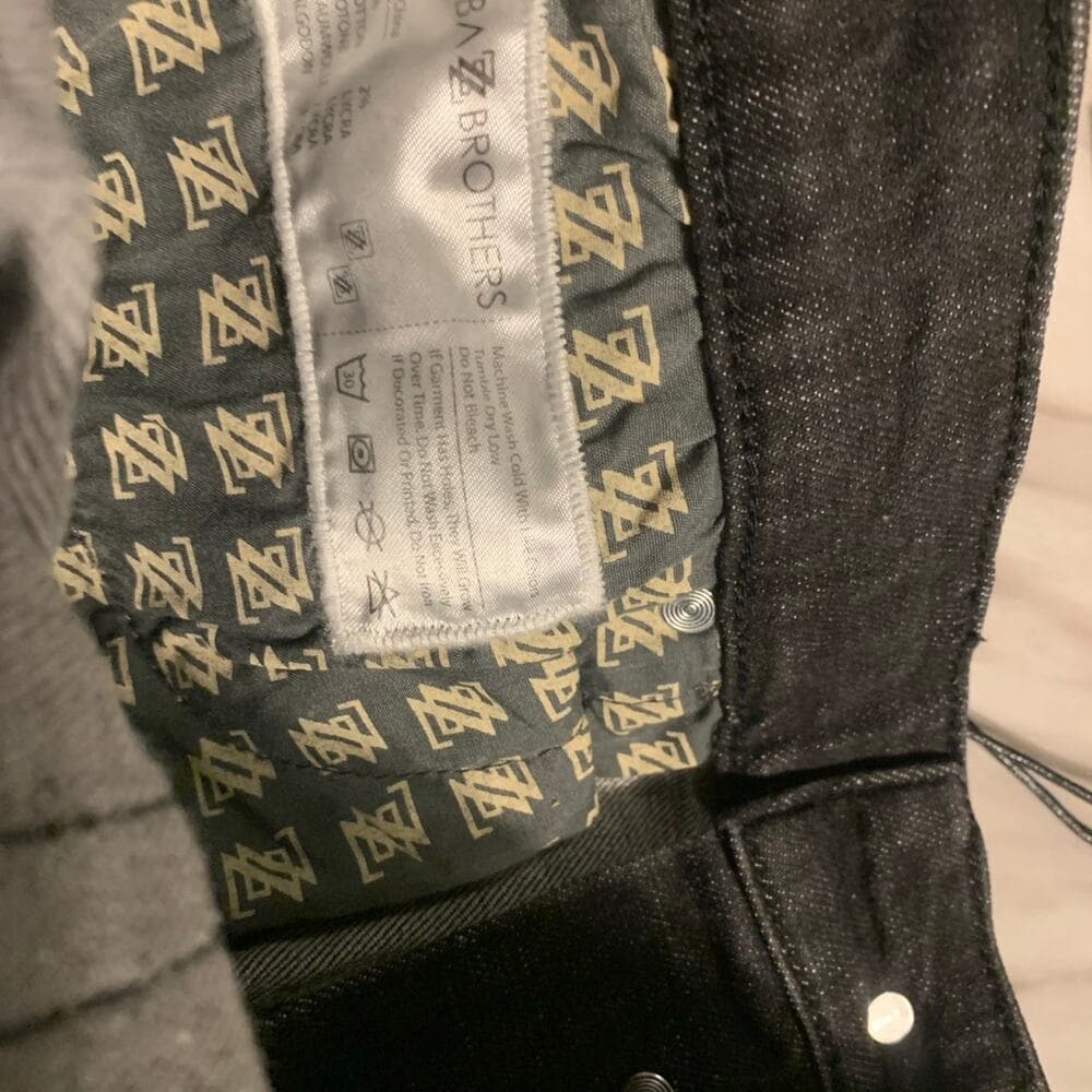 Shabaz Z Brothers Superstack Mens jeans Size 34 - Thumbnail 3