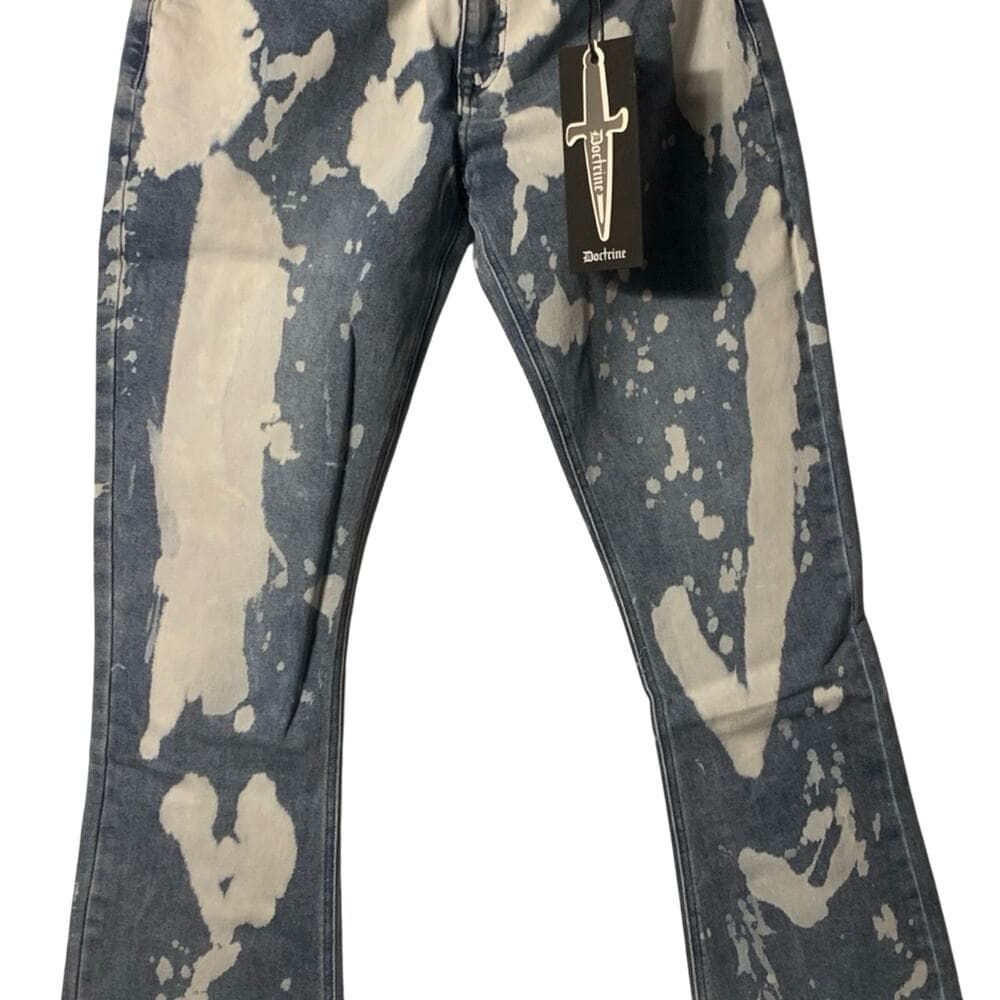 Doctrine Flared Mens Jeans Size 40 - Thumbnail 5