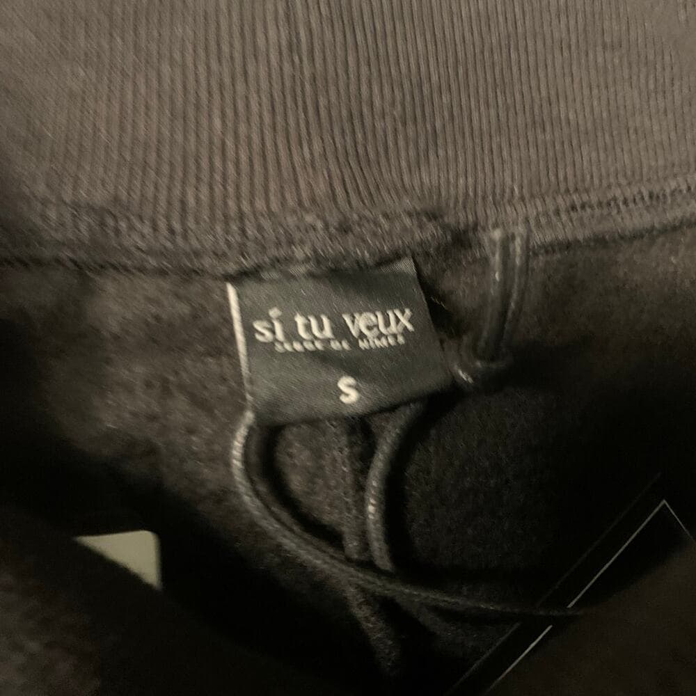 Veux Mens black Jogger size small Superstack - Thumbnail 3