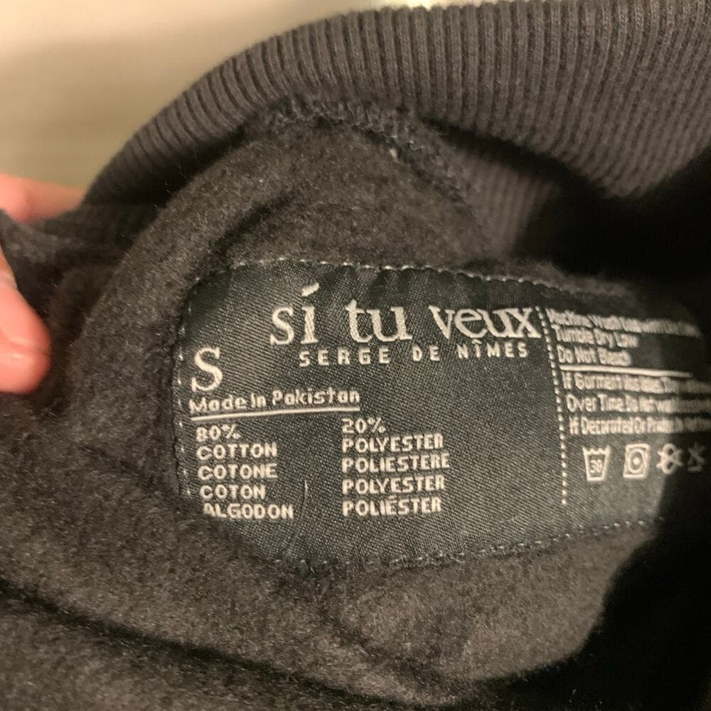 Veux Mens black Jogger size small Superstack - Thumbnail 6