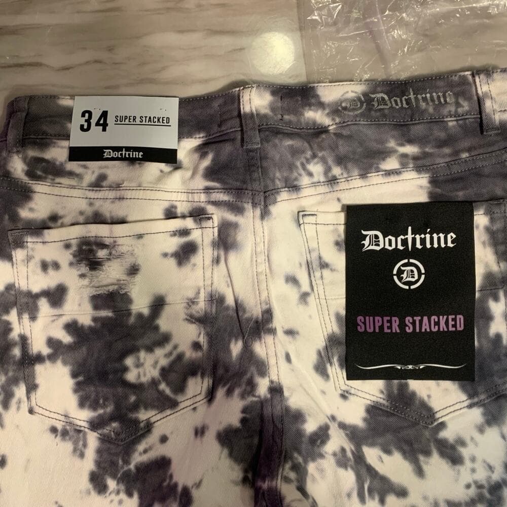 Doctrine Superstack Mens Jeans Size 34 - Thumbnail 3