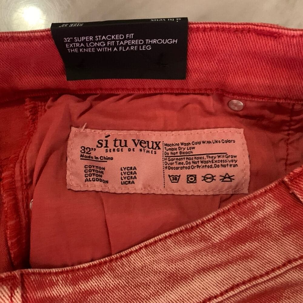 Si tu veux superstack Mens jeans size 32 - Thumbnail 4