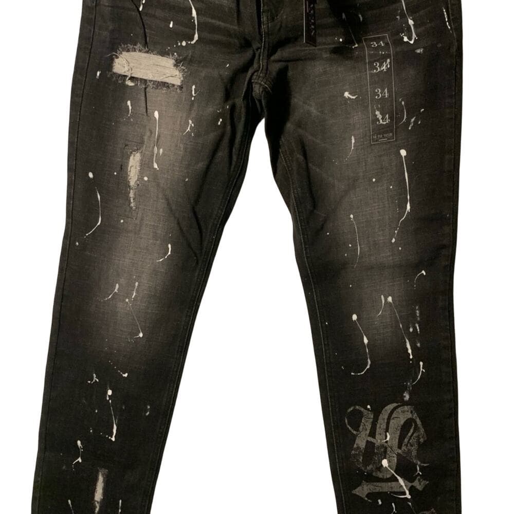 Veux Mens jeans size 34 black wash - Thumbnail 8