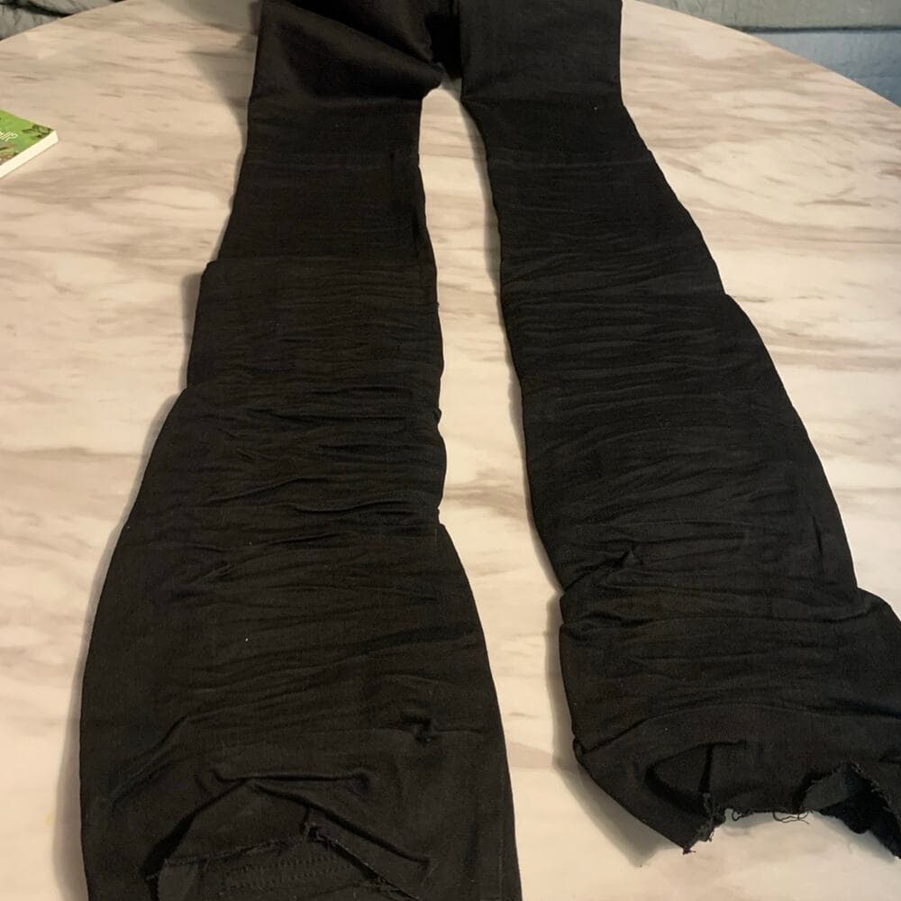 Si Tu Veux Superstack Jet Black Mens Jeans Size 38 - Thumbnail 5