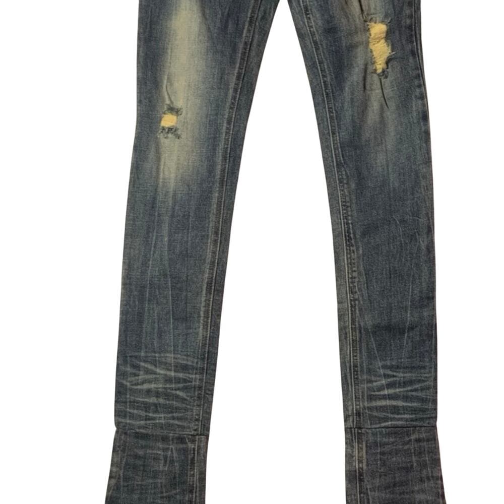 Si Tu Veux Superstack Medium Wash Mens Jeans Size 30 - Thumbnail 9