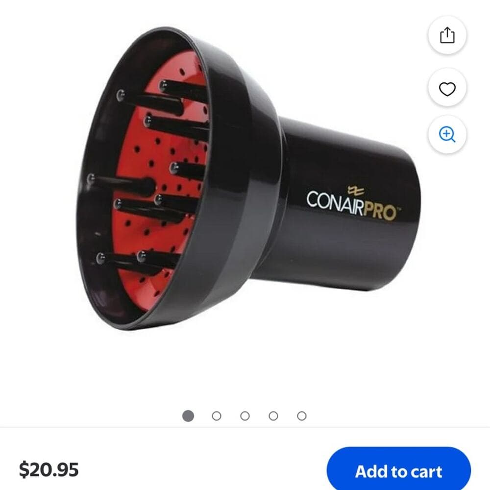 ConairPRO Tourmaline Finger Diffuser - Thumbnail 4