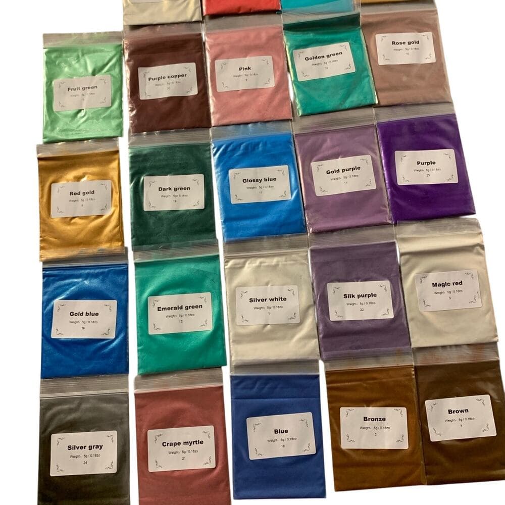 24 Colour Mica Poweder - Thumbnail 3