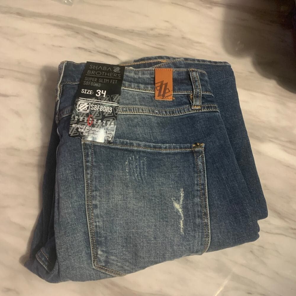 Shabaz Z Brothers Men’s Jeans Size 34 - Thumbnail 5