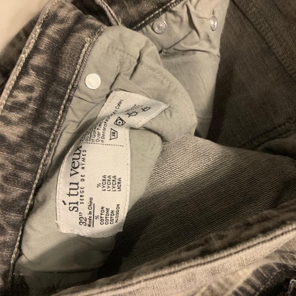 Si tu veux superstack grey Mens jeans size 32 - Thumbnail 8