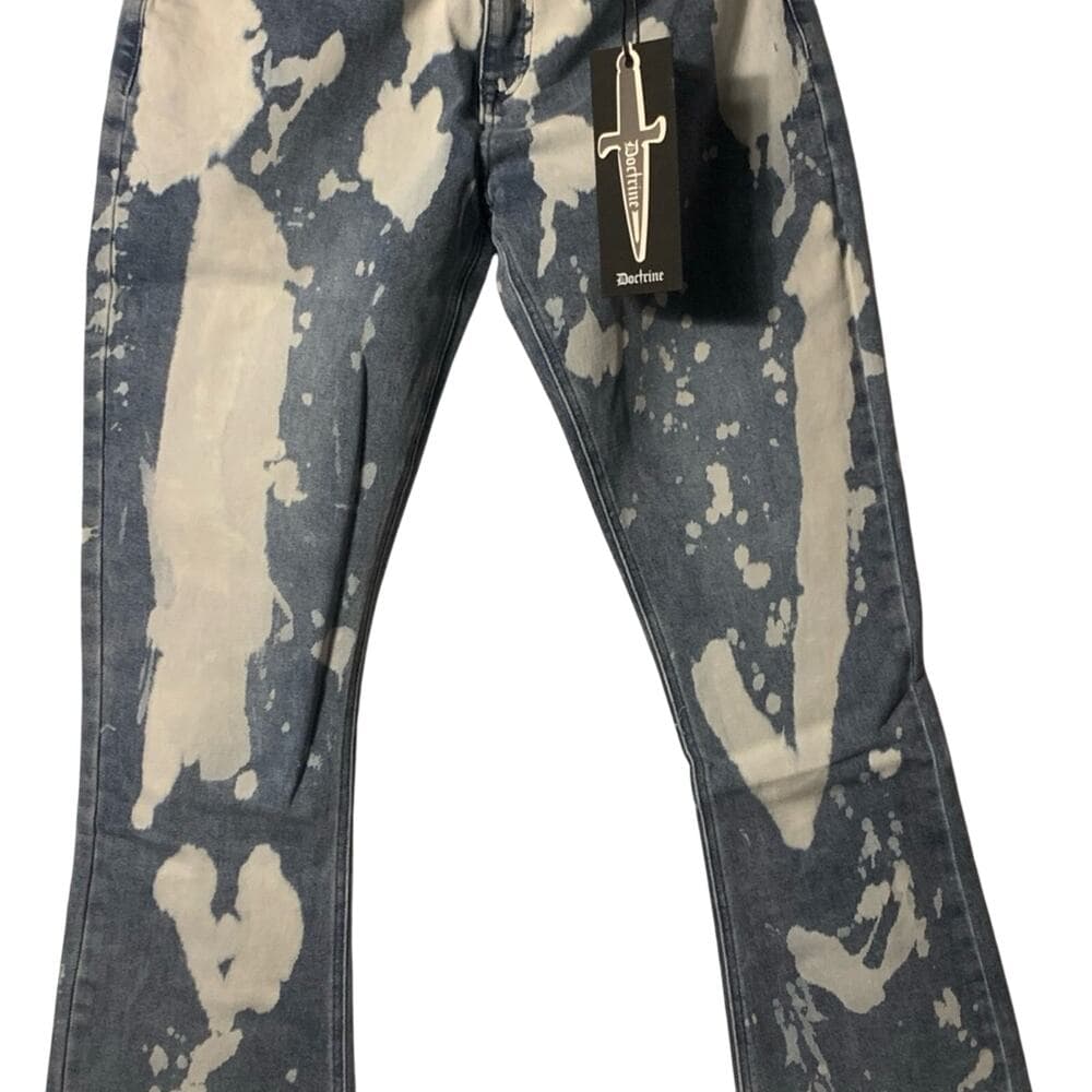 Doctrine Flared Mens Jeans Size 36 - Thumbnail 7