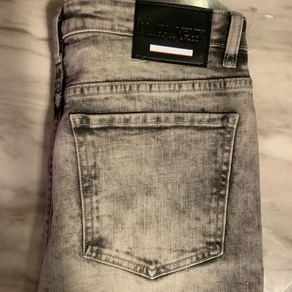 Si tu veux superstack grey Mens jeans size 32 - Thumbnail 6