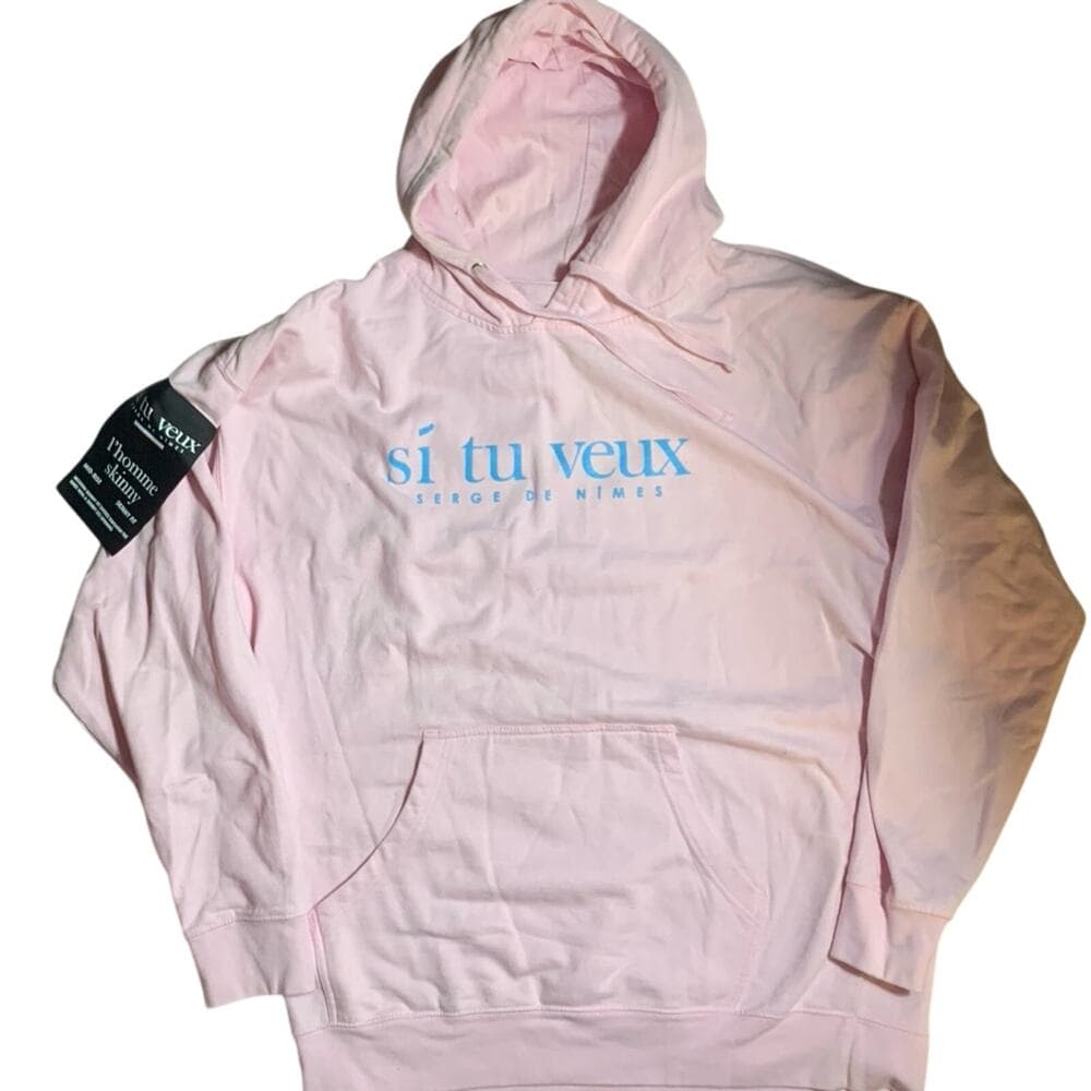 Si tu veux men’s Hoodie size 2XL - Thumbnail 5