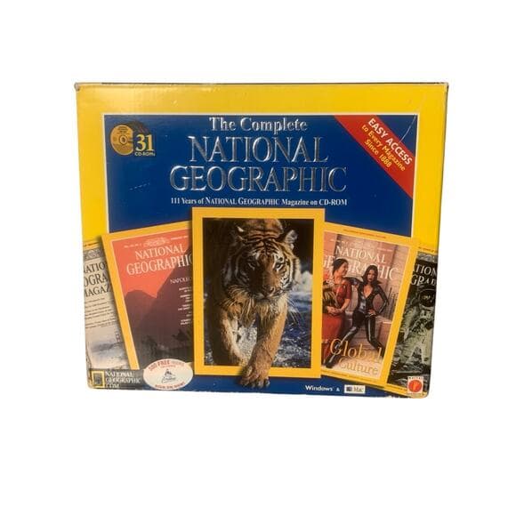 The Complete NATIONAL GEOGRAPHIC ~ 111 Years Magazine ~ 31 CD-ROMS ~ - Thumbnail 7