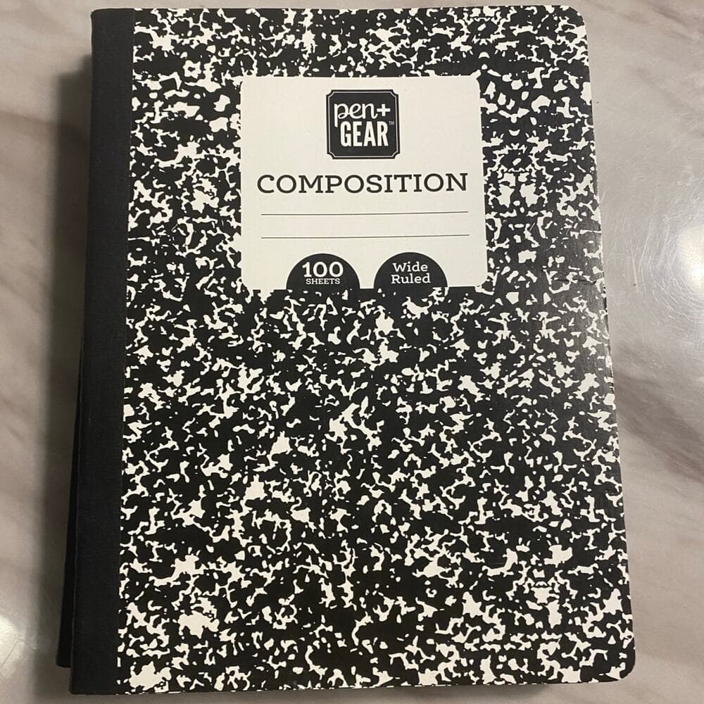 3 pack of composition notebook - Thumbnail 3