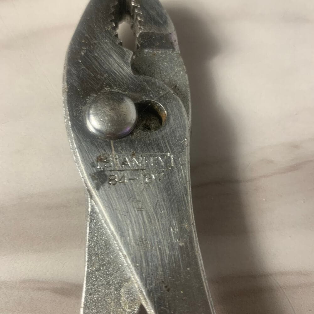 Vintage Stanley Tools No. 84-106 - Slip Joint Pliers 6-1/2" Long Made in Japan - Thumbnail 4