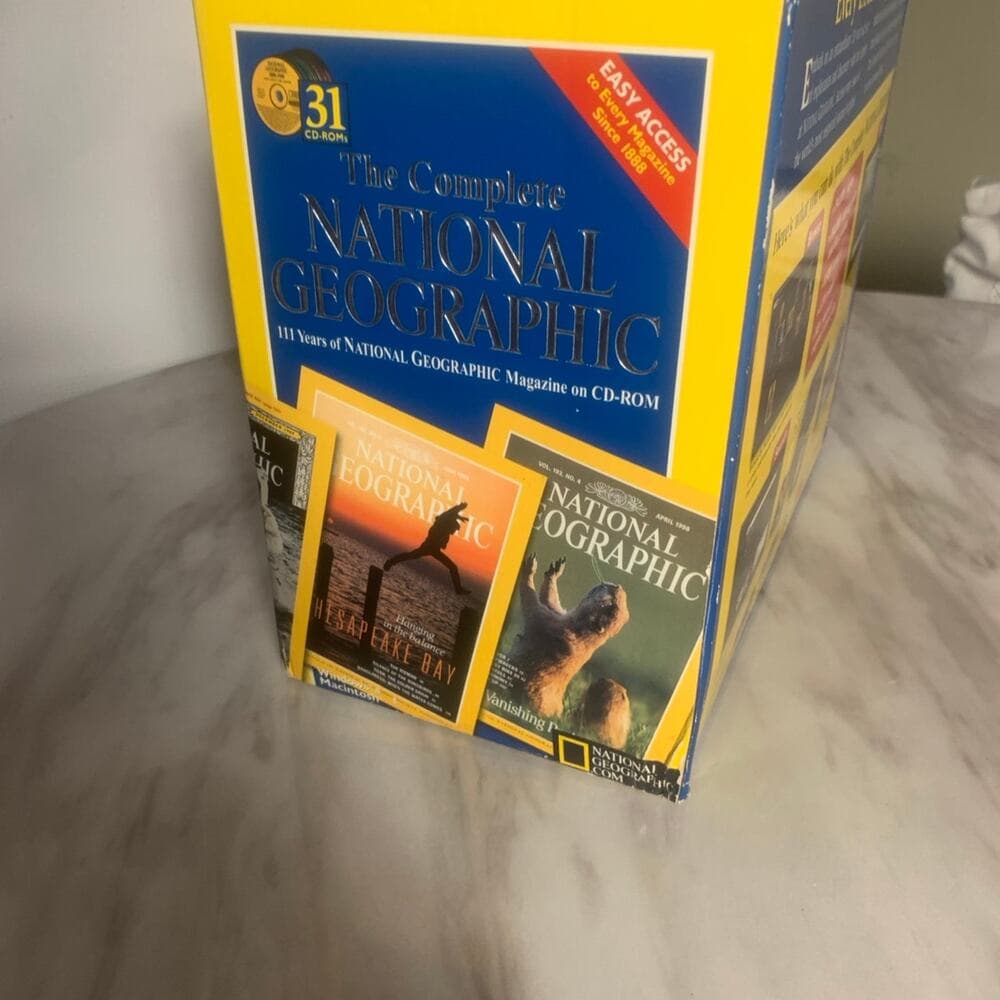 The Complete NATIONAL GEOGRAPHIC ~ 111 Years Magazine ~ 31 CD-ROMS ~ - Thumbnail 3