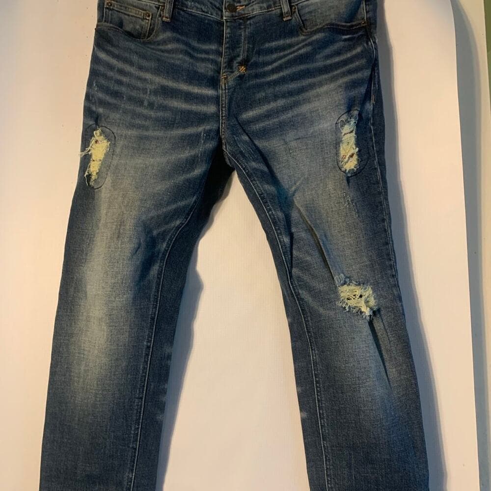 Shabaz Z Brothers Superstack Mens Jeans Size 34 - Thumbnail 2