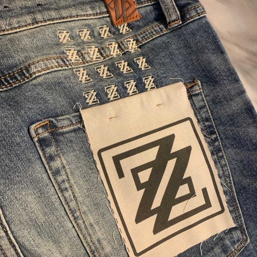 Shabaz Z Brothers Superstack Mens Jeans Size 34 - Thumbnail 11