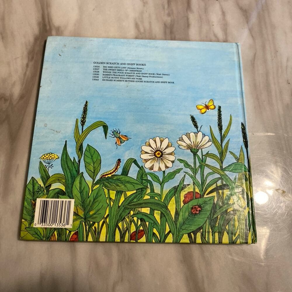 Little bunny follows his nose book hardcover