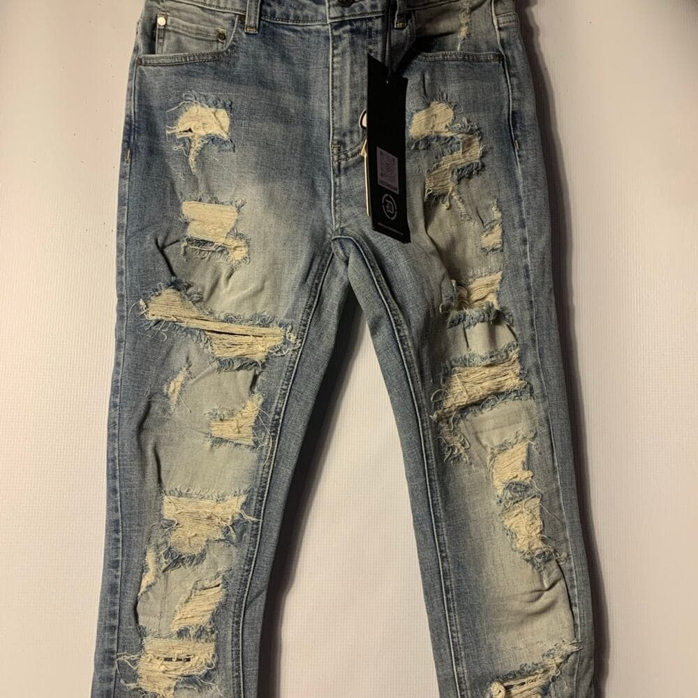Doctrine Superstack Mens Jeans Size 32 - Thumbnail 2