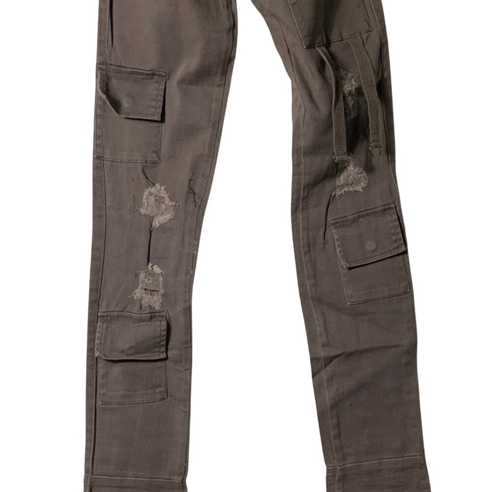Si Tu Veux Superstack Grey Mens Jeans Size 30 - Thumbnail 8