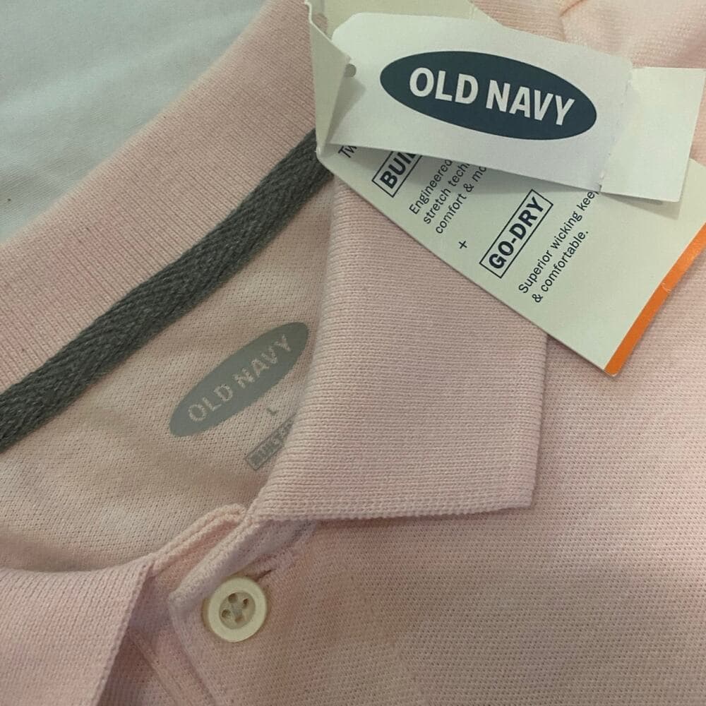 Brand New Old Navy Polo Tee - Thumbnail 3