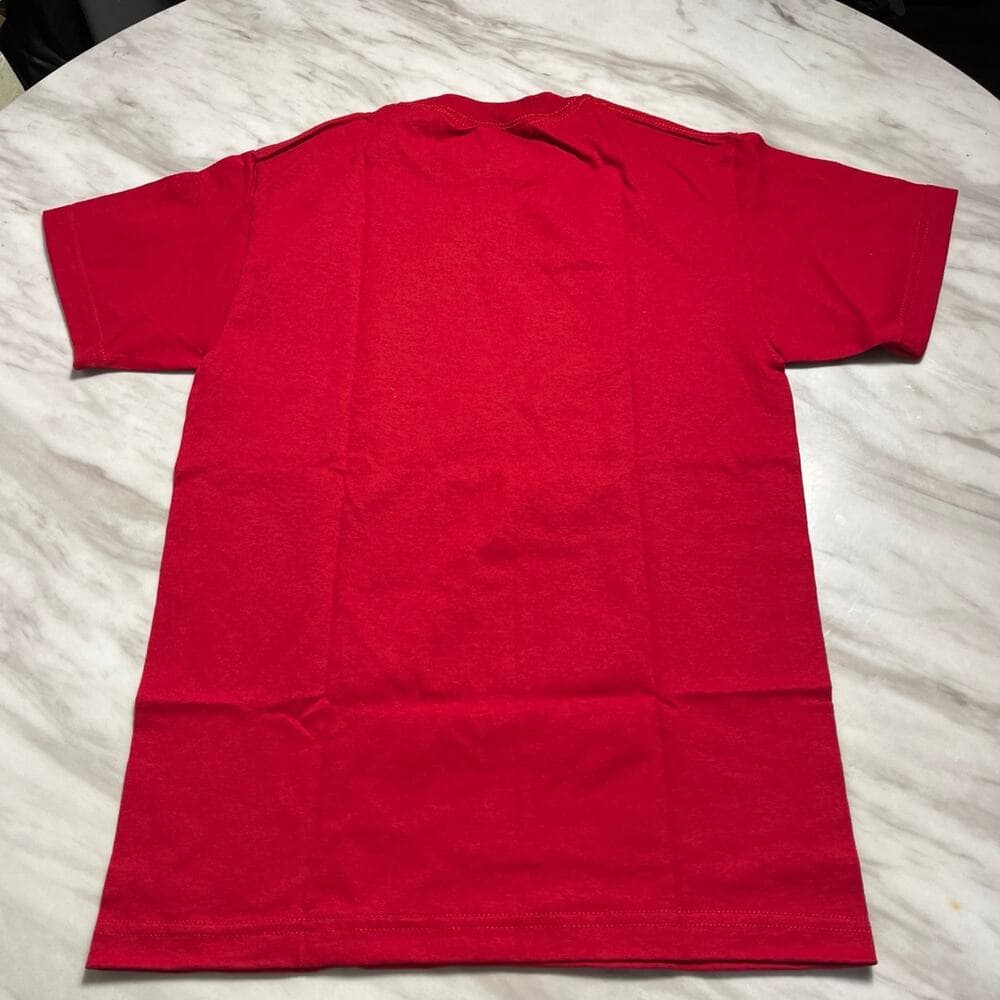 Red T-Shirt Canada - Elbows Up - Retro Size Small - Thumbnail 4