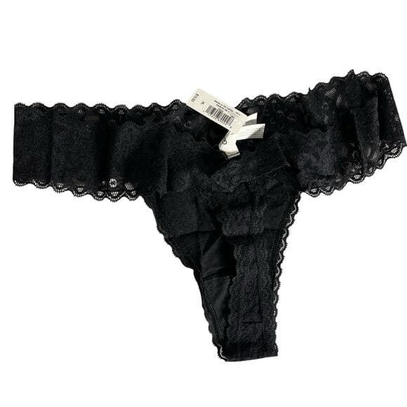 Body Gap Black Thong XL - Thumbnail 4
