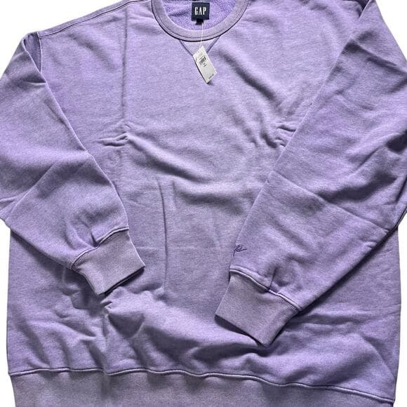 Gap Purple CrewNeck Sweater Size XL Tall - Thumbnail 8