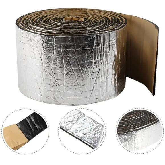 40 ft Dobtim Foam Foil Pipe Inside Pipe Insulation Wrap - Thumbnail 6