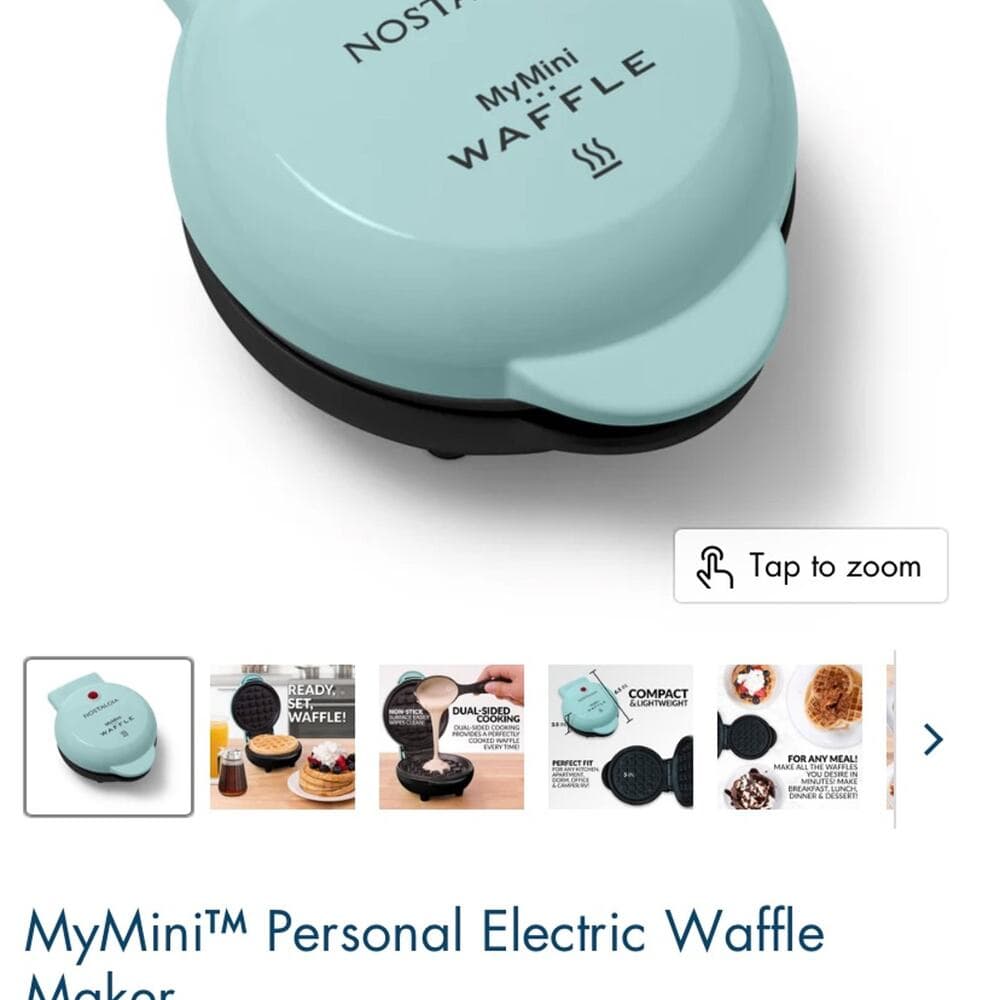 MyMini™ Personal Electric Waffle Maker - Thumbnail 3