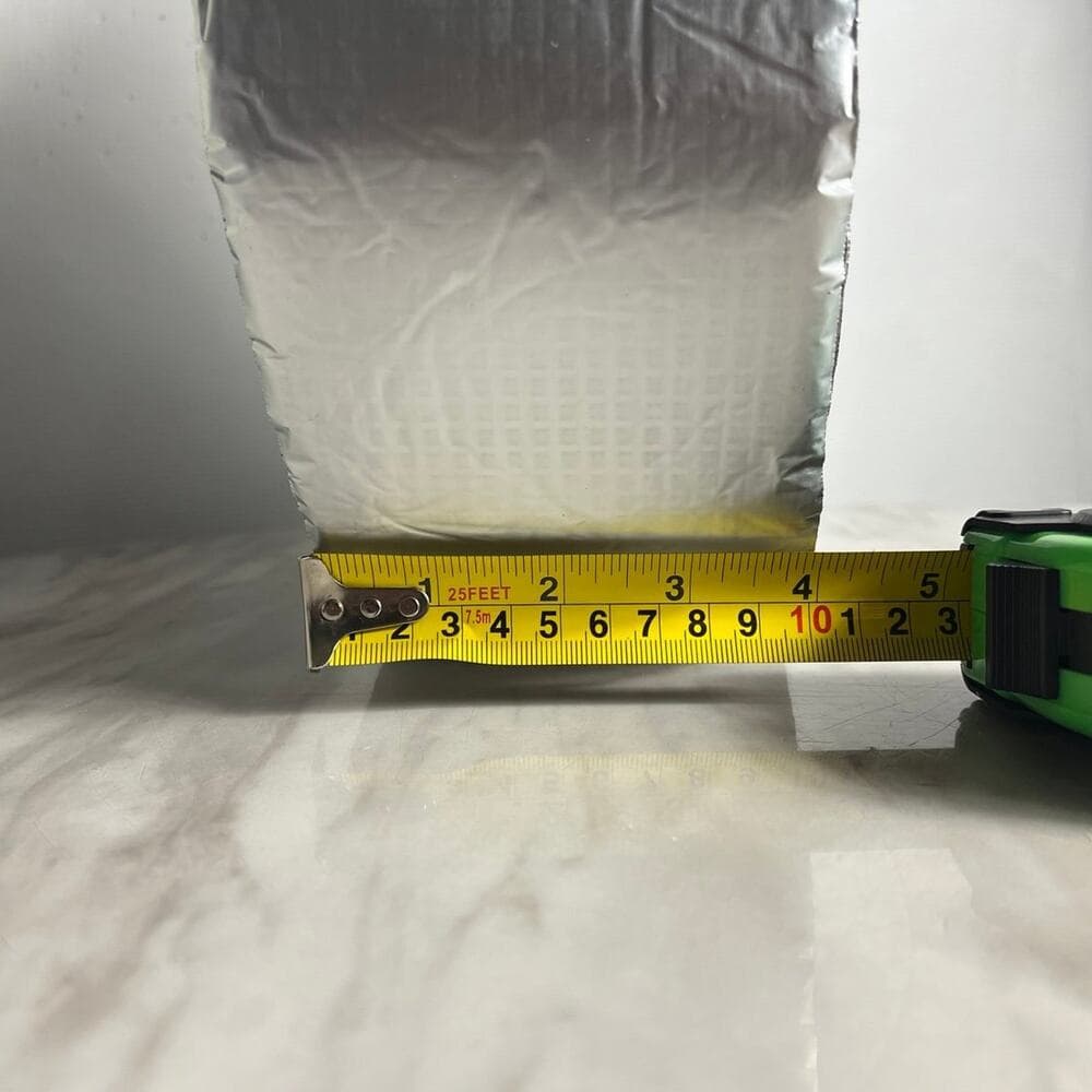 40 ft Dobtim Foam Foil Pipe Inside Pipe Insulation Wrap - Thumbnail 4