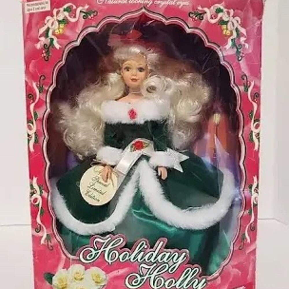 Holiday Holly Collection Christmas Doll Caldor Exclusive Jakks Pacific 1998 - Thumbnail 5