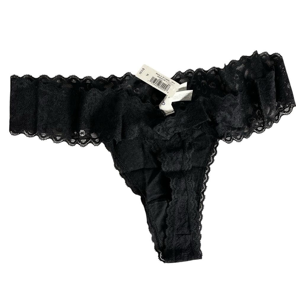Body Gap Black Thong XL - Thumbnail 3