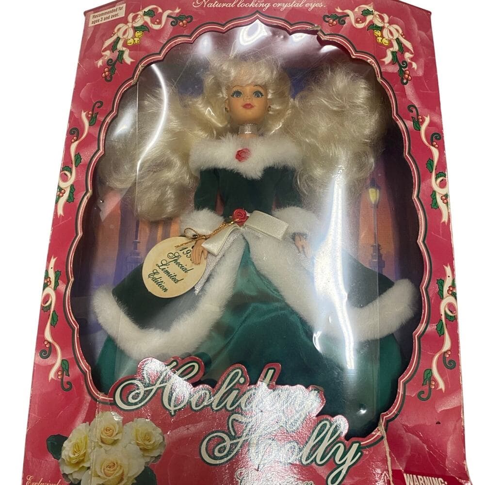 Holiday Holly Collection Christmas Doll Caldor Exclusive Jakks Pacific 1998 - Thumbnail 2