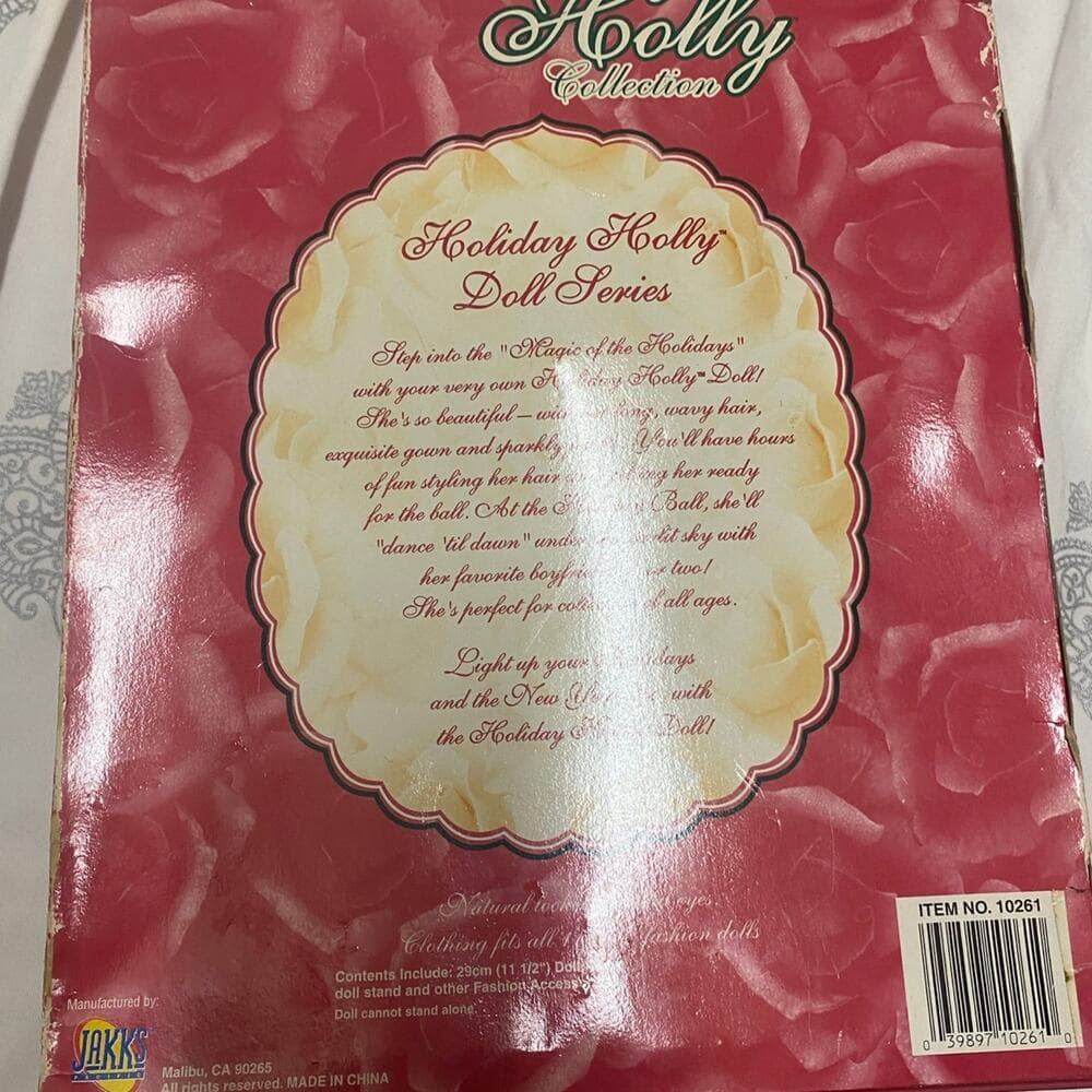 Holiday Holly Collection Christmas Doll Caldor Exclusive Jakks Pacific 1998 - Thumbnail 3