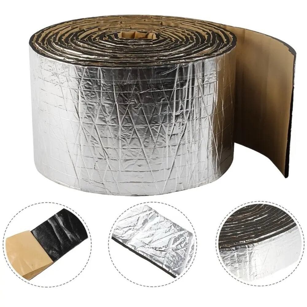 40 ft Dobtim Foam Foil Pipe Inside Pipe Insulation Wrap - Thumbnail 5