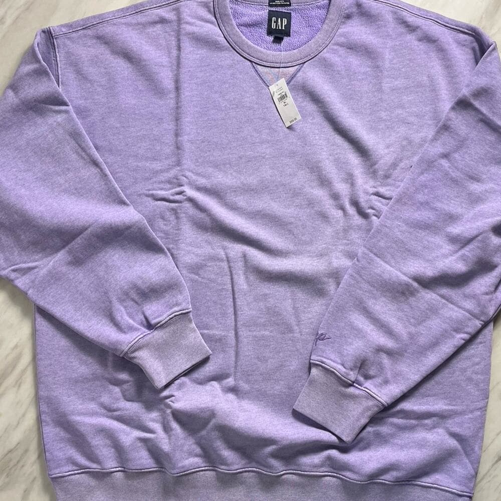 Gap Purple CrewNeck Sweater Size XL Tall