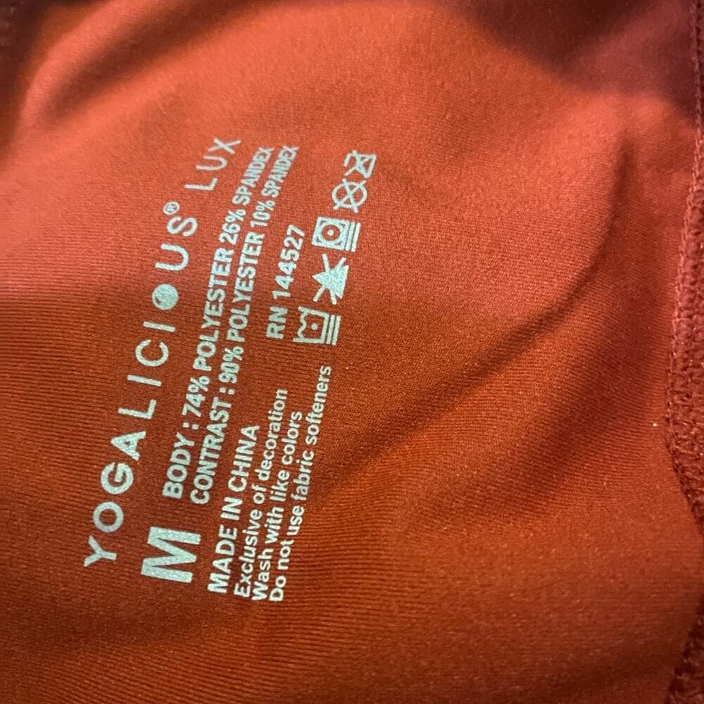 90 Degree By Reflex High Waist Squat Proof Capris - 22” Interlink Workout Capris - Thumbnail 3