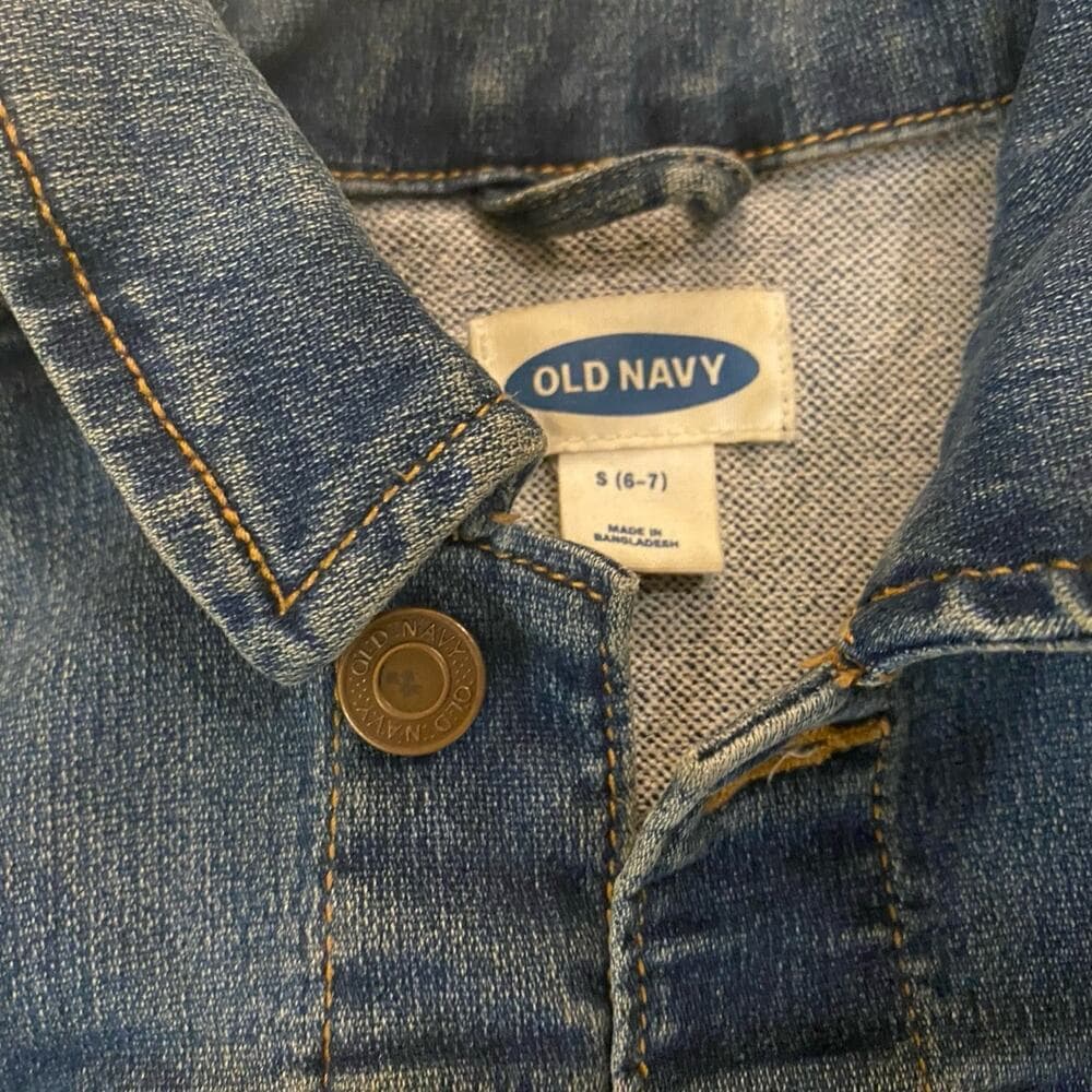Old Navy Kids' Jackets & Coats Old Navy Trucker Jean Jacket - Thumbnail 4