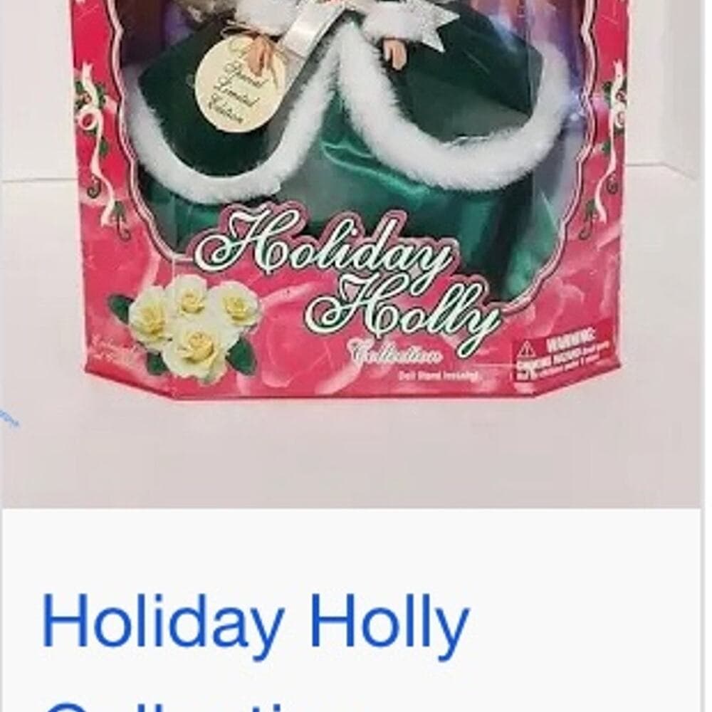 Holiday Holly Collection Christmas Doll Caldor Exclusive Jakks Pacific 1998