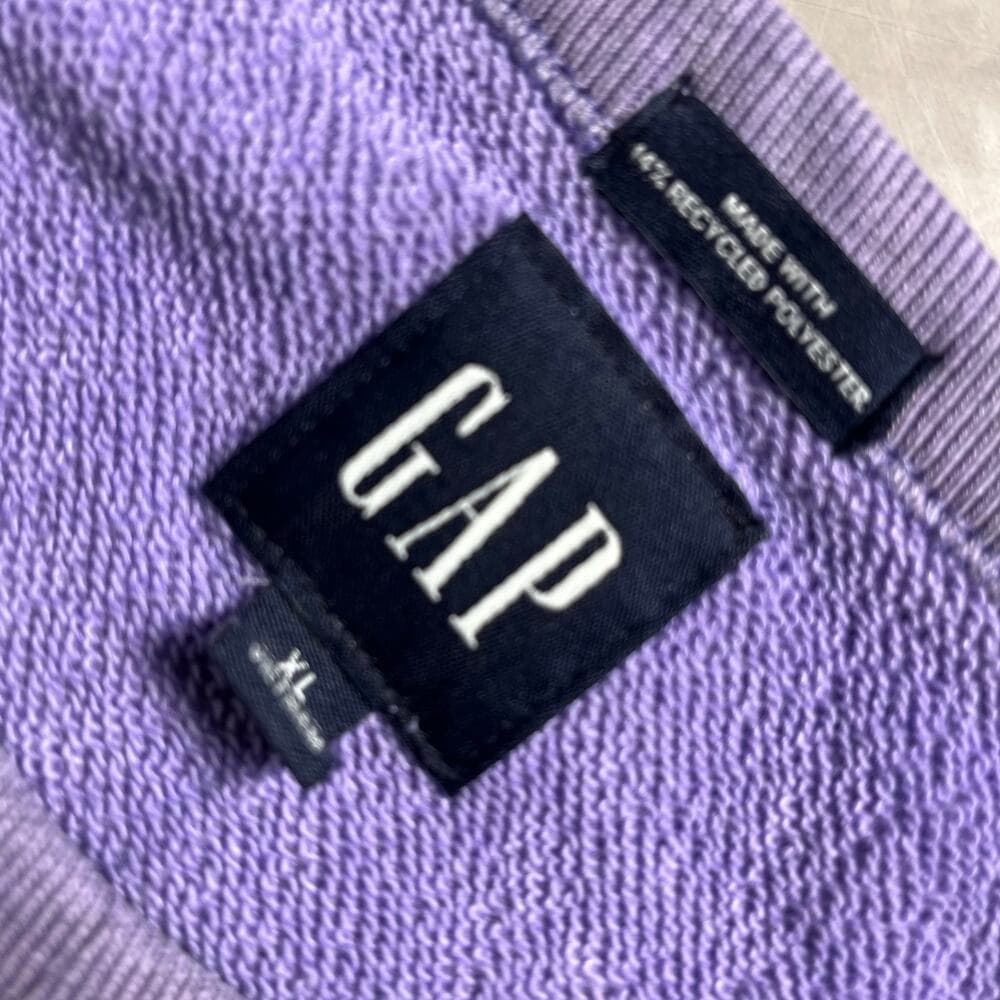 Gap Purple CrewNeck Sweater Size XL Tall - Thumbnail 3