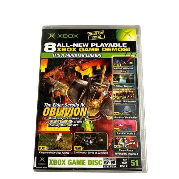 Official Xbox Magazine Demo Disc 51 (Xbox) Castlevania: Curse of Darkness & More - Thumbnail 4